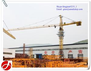Quality Installation support 16t QTZ125(7040) construction site tower crane for building wholesale