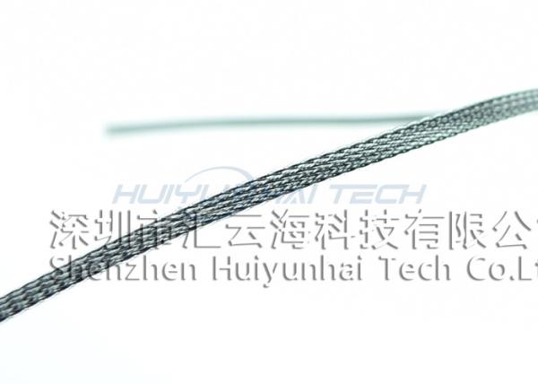 Fire / UV Resistance Flexo Pet Expandable Sleeving , Expandable Braided Cable