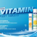 Vitamin B Fizzy Tablet Cola Flavor Bubble Candy