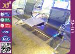 Polish Finish Upholstered Public Waiting Chairs For Government Seat Area