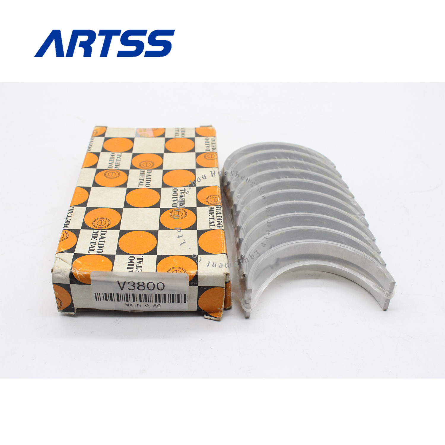 Diesel Engine Parts Japan DAIDO V3800 Main Bearing +0.50 For Engine Kubota Excavator Rebuild Kits