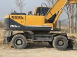 210W-9 Wheel Used Hyundai Excavators 21 Ton 2nd Hand Excavator Earth Moving