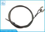 6mm 7x19 Stainless Steel Wire Rope Slings Eye & Eye For Aircraft Cable Display