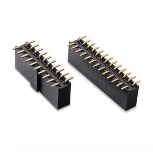 Quality 2.0MM Pitch Female Header Dual Row 180Degree Dip Connector wholesale