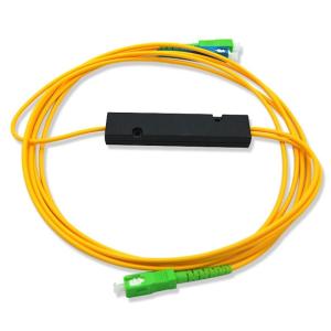 Quality ABS PLC Fiber Optic Splitter 1x2 Sc Apc with Low Return Loss wholesale