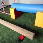 Waterproof Kids Wooden Balance Beam for Gymnastic Equipment 340*45*30cm