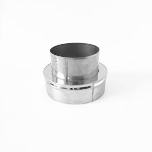 Quality Ceramic Fibers Insulated Spigot Adaptor Stove Pipe Fittings For Stove Chimney Systems wholesale