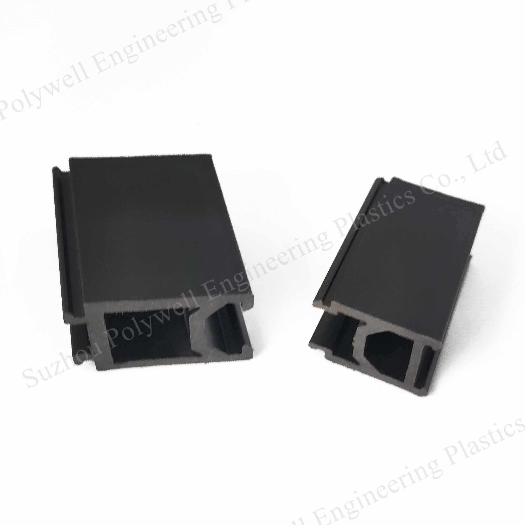 Black Thermal Break Strips Plastic Granules Customized Color PA66 GF25