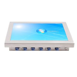 Quality 1.5mm SS Waterproof Panel PC , 1000nits Fanless Industrial Computer wholesale