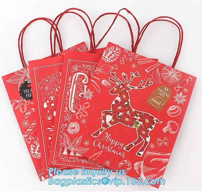 Foldable Custom Printed Gift Paper Bag Recycled Paper Bag Luxury,Promotional Printed Gift Paper Bag,Printed Gift Bag Pap