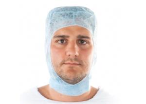 Quality Breathable Medical Head Cap / Disposable Head Cover Waterproof wholesale