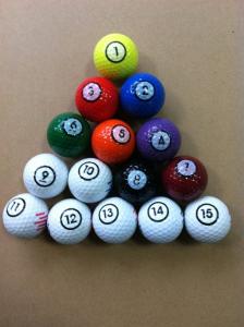 Quality billiards golf balls , golf balls , golf ball wholesale