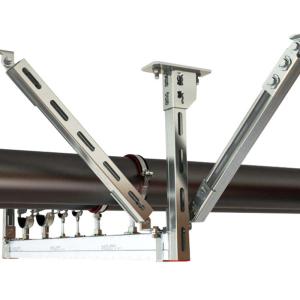 Quality Easy To Install Stainless Steel Earthquake Seismic Brace For Pipe With Superior Corrosion Resistance wholesale