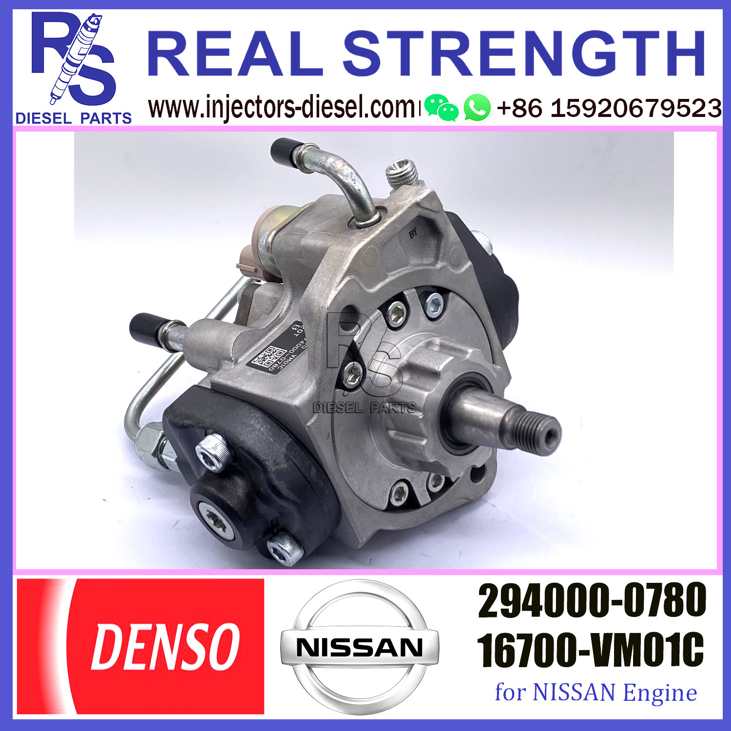 Denso Common Rail Pump 294000-0780 16700-VM01C for Nissan YD25 enging 294000-0780 16700-VM01C