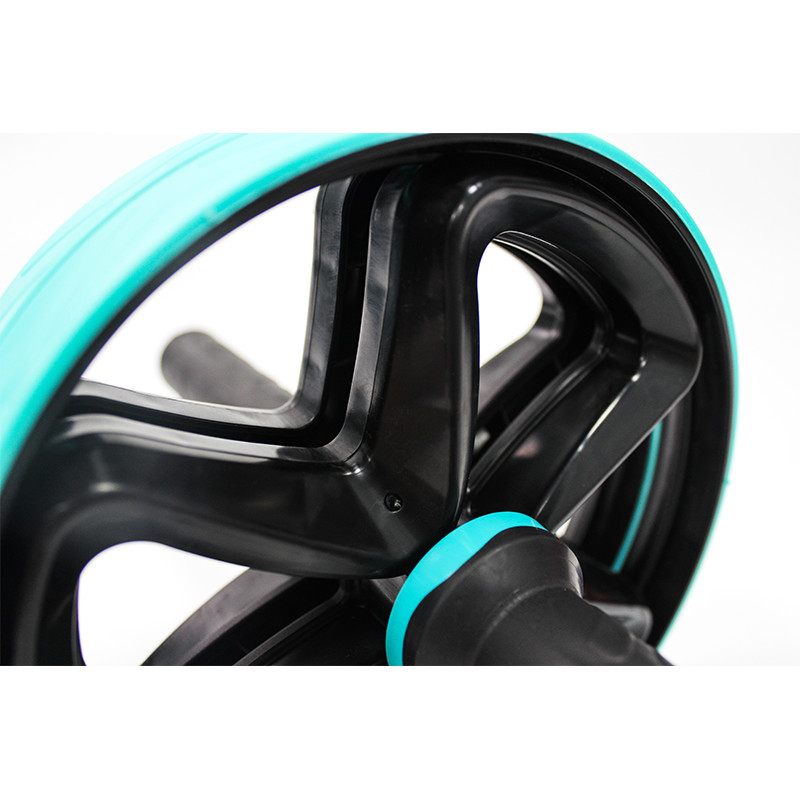 28.5CM Double Exercise Ab Wheel Cross Training Ab Roller Exercise Equipment ISO9001