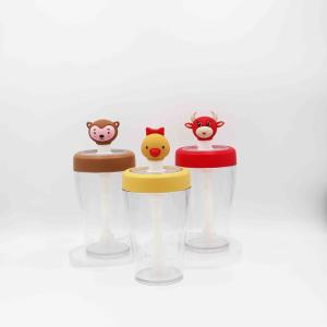 Quality Leak Proof Tritan BPA Free Water Bottle With Cartoon Dog Stopper wholesale