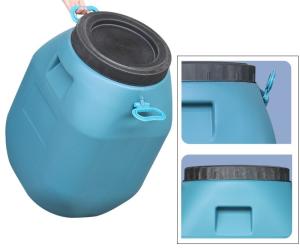 Quality HDPE Chemical Barrel Container 50L Plastic Square Drum 80*47mm wholesale