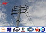 2.5MM 30m 500kv Monopole Antenna Tower For Distribution Line​