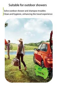 Quality portable dog washer for car wholesale