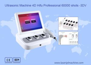 Quality 10000 Shots Ultrasonic Facial 2000W 4MHz 220V 3D HIFU Machine wholesale