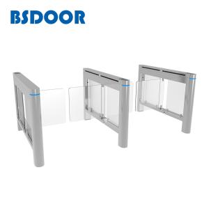 China RS485 Automatic Barrier Gate Bi Directional Electric Swing Turnstile on sale