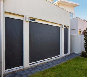 Quality Garden Motorised Window Electric Roller Blind 100cm Anti Mosquito wholesale