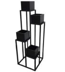 Wholesale home garden metal flower pot rack metal flower stand