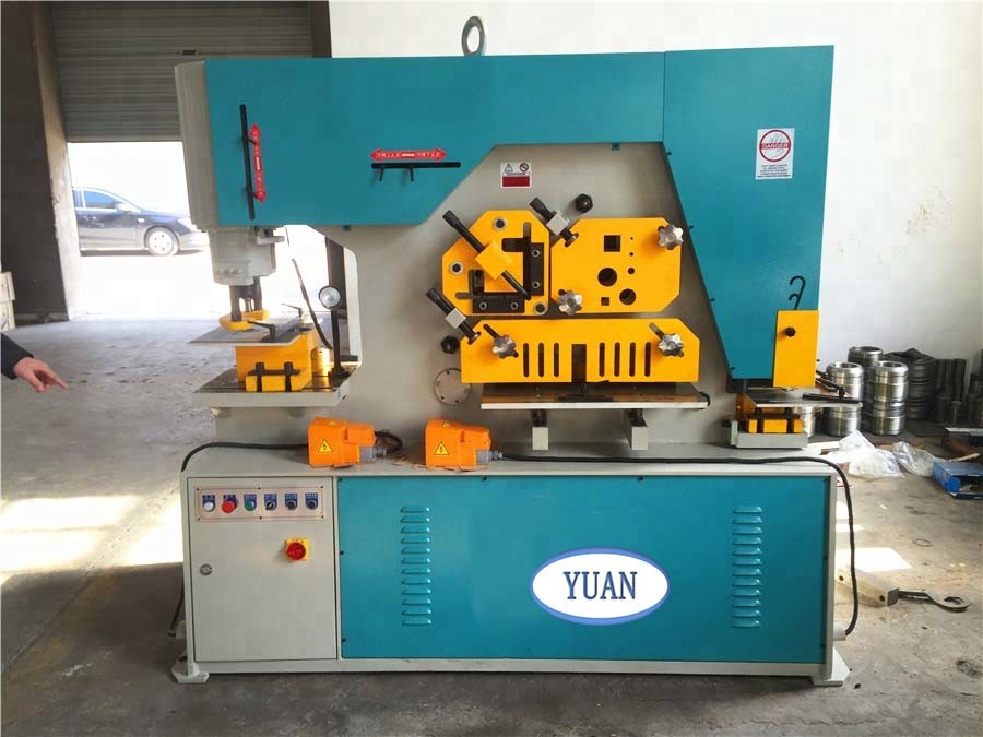 Q35Y-25 Hydraulic Ironworker Machine 120T 450V Metal Punching And Shearing Machine
