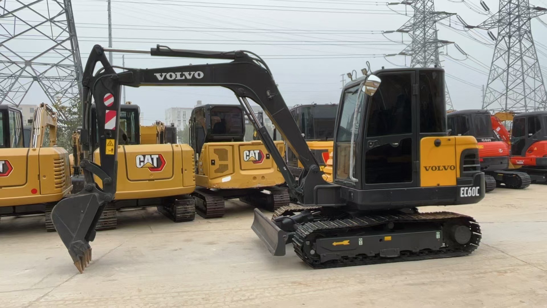 2023 Year 6 Ton Mini Used Volvo EC60C Excavator Hydraulic Crawler Digger