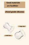 Maternal And Infant Food Grade Liquid Ultra Soft Silicone Pacifier Baby Grinding