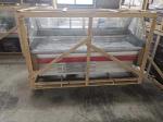 Sliding Door Butcher Meat Freezer Direct Cooling 220V