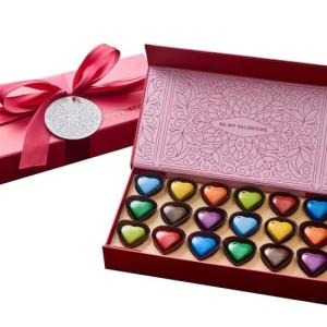 Quality Book Shaped 190gsm Folding Chocolate Box for Christmas Present wholesale