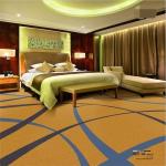 Plain Commercial Grade Tile Flooring 80% Wool 20% Nylon Natural Designs