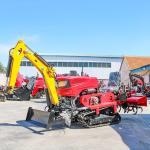 New Design Wholesale Mini Tractor 25HP 35HP Crawler Tractor Agricultural China