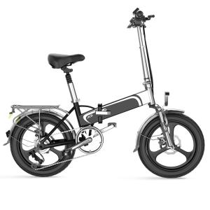 Quality 20in Lightweight Electric Folding Bike 125kg Loading With 7.5AH Hiddenbattery wholesale