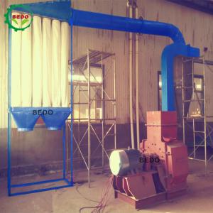 Quality 22KW 380V Alloy Steel Wood Sawdust Making Machine Dust Removal System wholesale