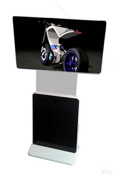 32" inch LED floor stand rotating totem monitor digital signage display with Android OS