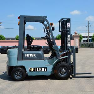 Quality Durable Diesel Counterweight Forklift FD15 1500kg Loading Capacity wholesale