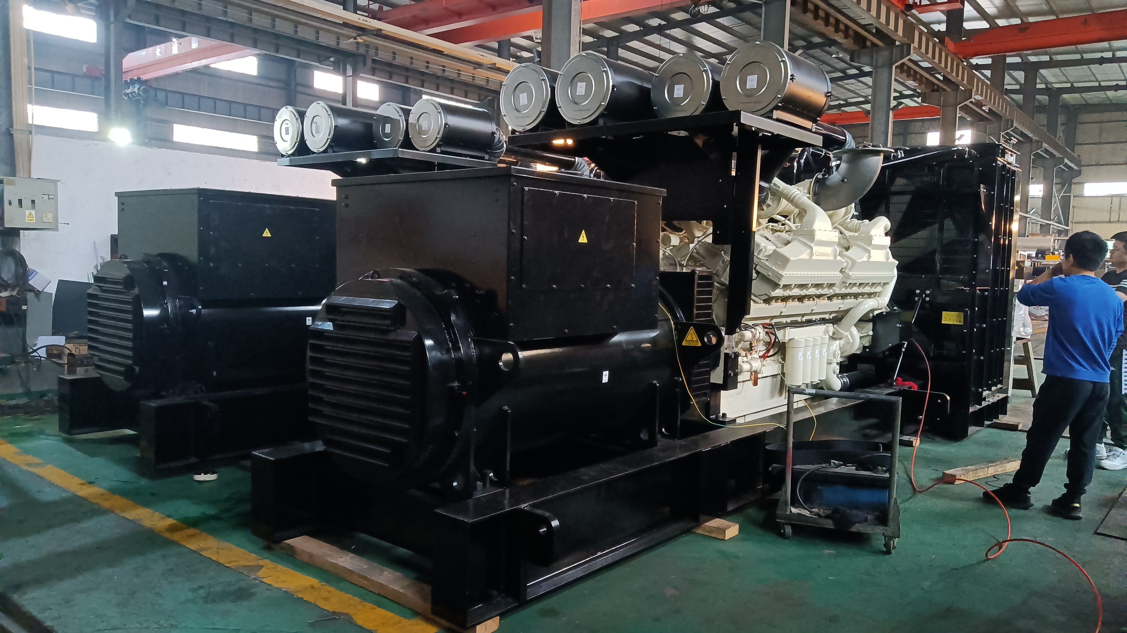 Cummins 2500kva 6.3kv High Voltage Generators For sea ports Standby