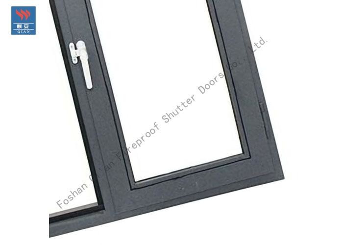 Anti Noise Soundproof Fixed Fire Rated Steel Windows