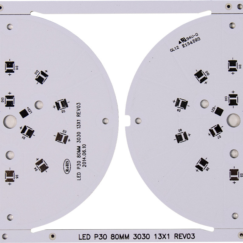 SMD 3030 Custom LED PCB Assembly OSP Surface Finished Widely Used