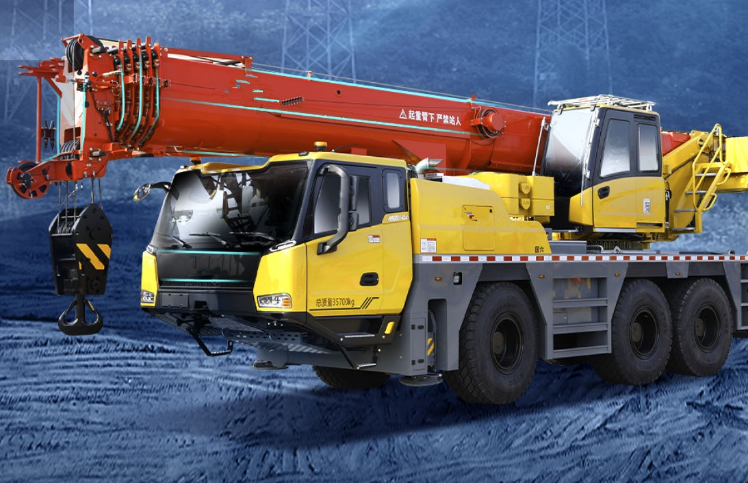 Hoisting Machinery Truck Mounted Mobile Crane 30 40 50 80 100 150 200 Tons Cranes Vehicle