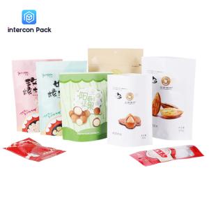 Quality Aluminum Foil Pouches With Zipper Lock Mylar Stand Up Pouch Packaging Bag wholesale