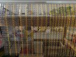 Door Decorative Chain Link Curtain Aluminum Insect & Fly Screen 1.9 Mm Wire