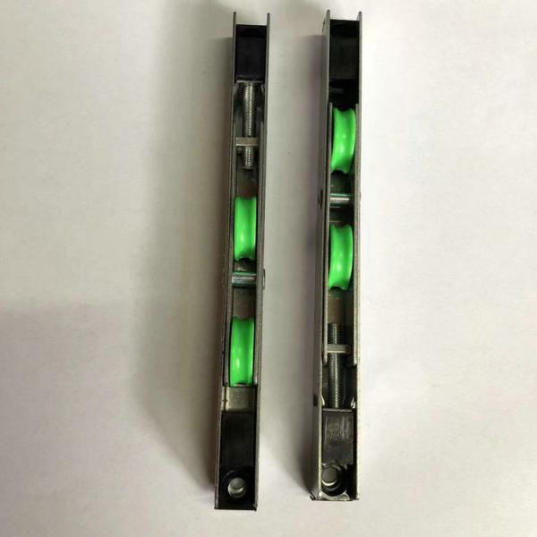 Free Sample POM or Brass Wheel Material Upvc Adjustable Stainless Frame Door