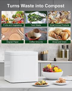 Quality Kitchen Electric Compost Maker Odor Free CE FCC CB With Induction Motor wholesale