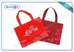 Red PP Non Woven Bag Machine Insect - Proof Printing / Lamination