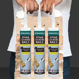Quality 280ml 300ml Construction Nail Free Adhesive Sealant Liquid Glue Water Resistant wholesale