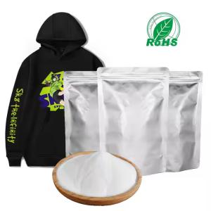 Quality 1kg 80um white/black TPU DTF Hot Melt Powder for Heat Transfer T-shirt Printing wholesale