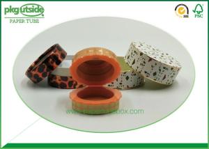 Quality Cosmetics Packaging Paper Tube Box 100% Eco Kraft With Foiled Wrapped Lid wholesale